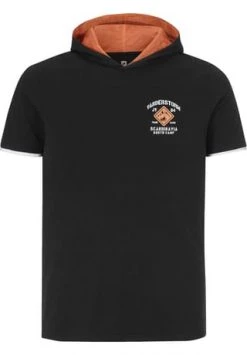 JAN VANDERSTORM T-Shirt THIADE Schwarz