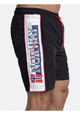 JAN VANDERSTORM Badeshort BALDGER Schwarz – Bild 4