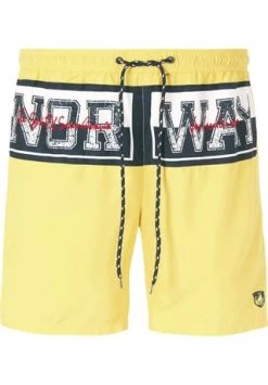 JAN VANDERSTORM Badeshort MARBOD Gelb