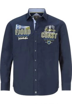 JAN VANDERSTORM Hemd ALFGARD Dunkelblau