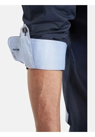 JAN VANDERSTORM Hemd ALFGARD Dunkelblau – Bild 5