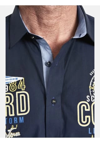 JAN VANDERSTORM Hemd ALFGARD Dunkelblau – Bild 7