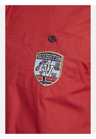 JAN VANDERSTORM Kurzarmhemd FAROLD Rot – Bild 4