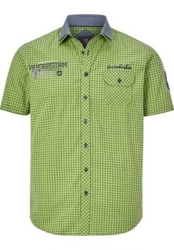 JAN VANDERSTORM Kurzarmhemd RUTGER Hellgrün