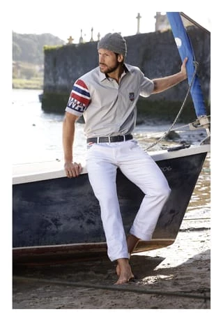 JAN VANDERSTORM Kurzarmhemd NORAK Hellgrau – Bild 7