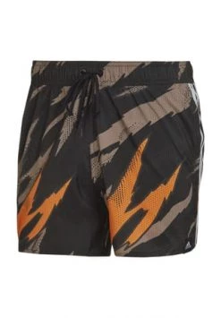 Adidas Badeshorts, Wasserabweisend, Schnelltrocknend, Für Herren BLACK