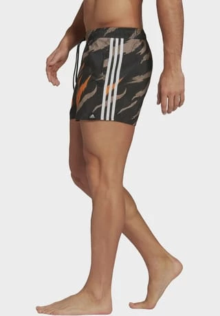 Adidas Badeshorts, Wasserabweisend, Schnelltrocknend, Für Herren BLACK – Bild 6