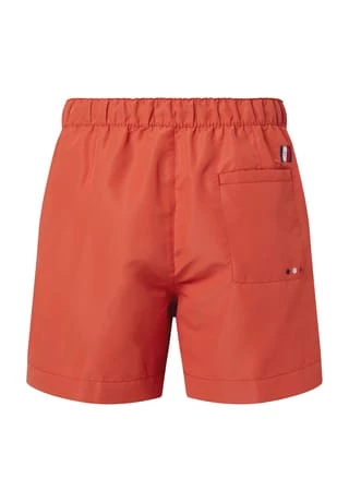 TOMMY HILFIGER Badeshort, Mittellang, Signatur-Logo, Für Herren RUSTIC CLAY – Bild 3