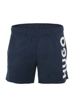 HUGO Badeshorts, Mesh-Innenfutter, Logo-Print, Für Herren 405 MARINE