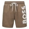 BOSS Badeshorts "Octopus", Logo-Print, Für Herren 308 DARK GREEN