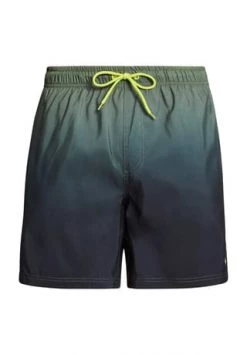MANGUUN Badeshorts, Farbverlauf, Taschen, Für Herren LIME PUNCH AOP