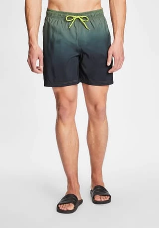 MANGUUN Badeshorts, Farbverlauf, Taschen, Für Herren LIME PUNCH AOP – Bild 2