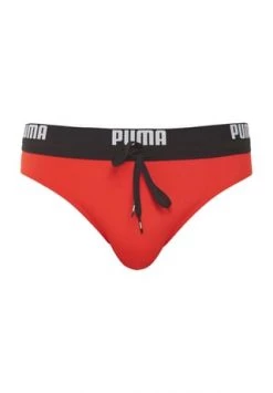 PUMA® HE-LOGO Badeslip, RED, S RED
