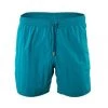 EMPORIO ARMANI Herren Badehose - Badeshort, Mesheinsatz, Logo, Einfarbig Blau