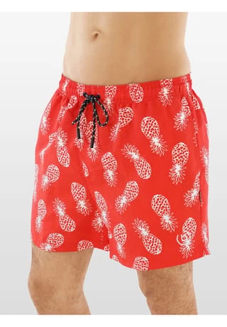 Bugatti Badeshorts Alin Red-tomato – Bild 3