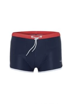TOM TAILOR Badeshorts TIM Navy-dress Blues/ Red