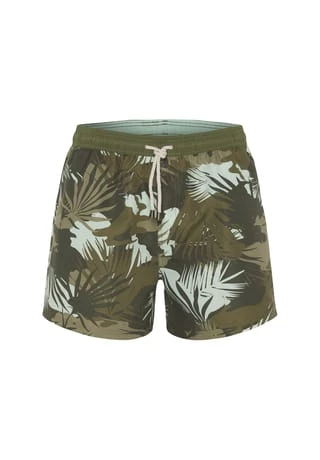 TOM TAILOR Badeshorts LUMOS Olive -avocado