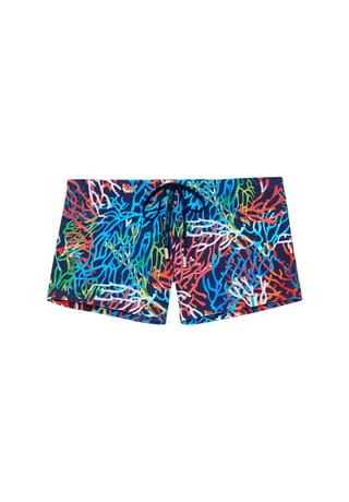 HOM Badeshorts Corail Multico Print