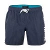 REPLAY Herren Badeshorts - Boxer, Badehose, Recycled P.E.T, Logo Blau