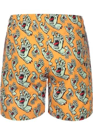 SANTA CRUZ Badeshorts Hands All Over Orange – Bild 2