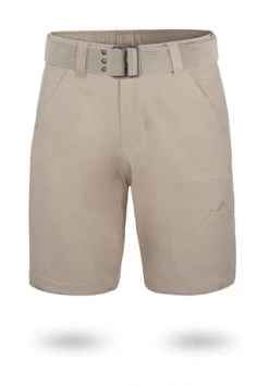 Normani® Chino Shorts „Gobi“ Mit Gürtel „Taklamakan“ Khaki