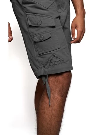 Normani® Sommer-Shorts „Sonora“ Mit Gürtel „Wadi“ Anthrazit – Bild 4