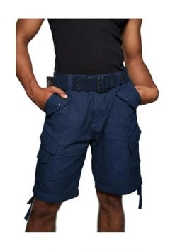 Normani® Sommer-Shorts „Sonora“ Mit Gürtel „Wadi“ Navy