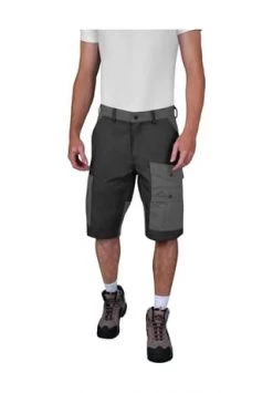 Normani® Herren Shorts Ahvaz Anthrazit/ Schwarz