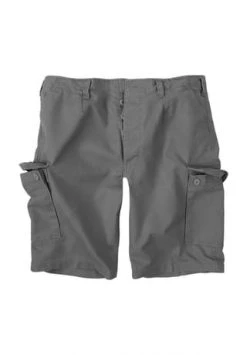 Normani® Herren Bermuda Moleskinshorts Dallol Grau