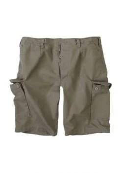 Normani® Herren Bermuda Moleskinshorts Dallol Oliv