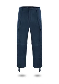 Normani® Herren 3-in-1 Zip-Off Moleskinhose Daytona Navy