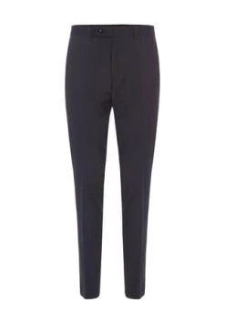 ROY ROBSON Anzughose, Bundfalte, Straight, Für Herren 009 ANTHRAZIT