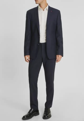 ROY ROBSON Anzughose, Uni, Für Herren 019 DUNKELBLAU – Bild 6