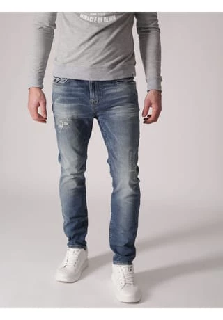 MIRACLE OF DENIM Tapered-fit-Jeans Alex Malavi Blue – Bild 2