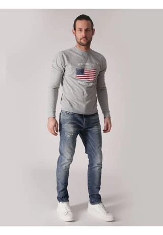 MIRACLE OF DENIM Tapered-fit-Jeans Alex Malavi Blue – Bild 4
