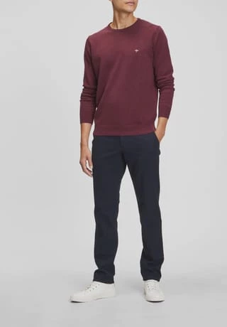 ALBERTO Lou-J Chino, Wool Look, Retro, Regular Fit, Für Herren 898 NAVY – Bild 6