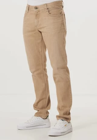 ALBERTO Jeans, Tapered Fit, Für Herren Beige – Bild 3