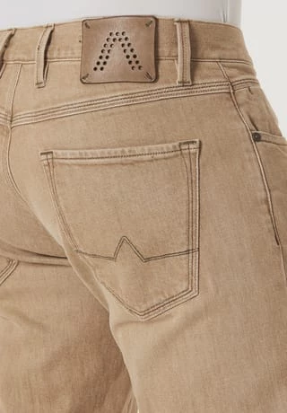 ALBERTO Jeans, Tapered Fit, Für Herren Beige – Bild 5