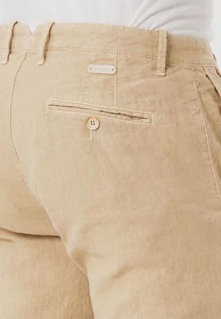 ALBERTO Chino "Rob-J", Straight, Für Herren 505 LIGHT BEIGE – Bild 3