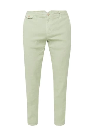 ALBERTO Chino "Rob-J", Straight, Für Herren 605 LIGHT GREEN