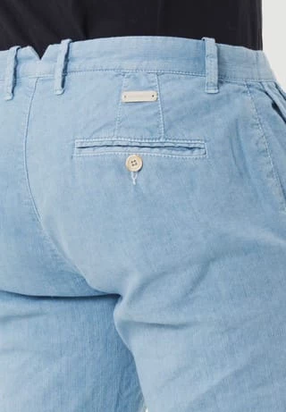 ALBERTO Chino "Rob-J", Straight, Für Herren 805 LIGHT BLUE – Bild 4