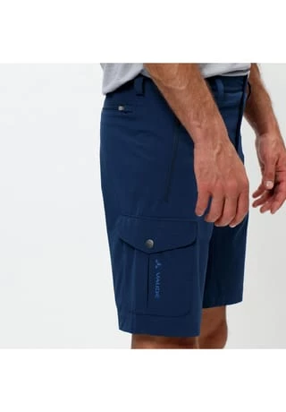 VAUDE Bermudas Ipagro Imprägnierung,Knopfleiste,Reißverschluss,Taschen Herren Dark Sea – Bild 8