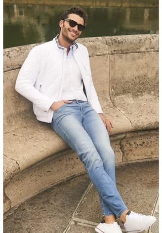 DANIEL HECHTER Jeans-Hose Light Blue – Bild 6