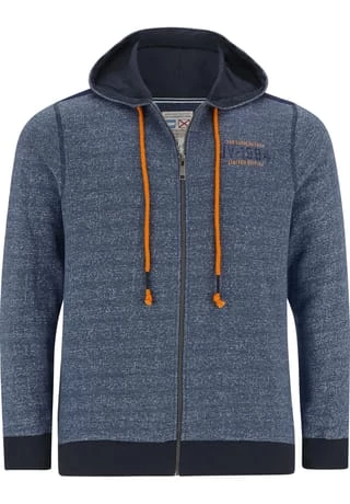 JAN VANDERSTORM Sweatjacke ROBART Blau