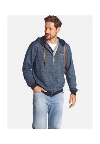 JAN VANDERSTORM Sweatjacke ROBART Blau – Bild 2