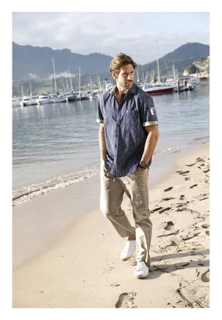 JAN VANDERSTORM Schlupfjeans DAAN Beige – Bild 5