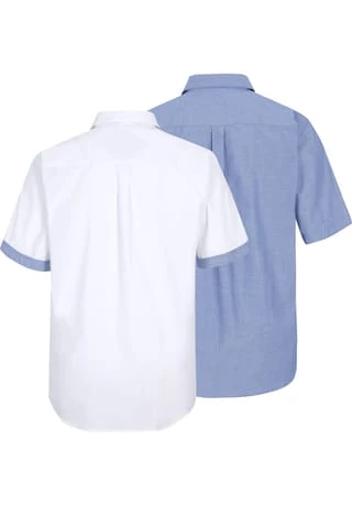 JAN VANDERSTORM Doppelpack Hemd EVIN Blau – Bild 6