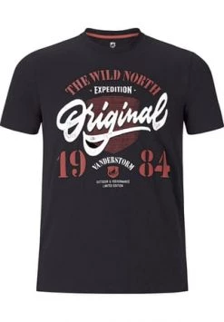JAN VANDERSTORM T-Shirt DORMOD Schwarz