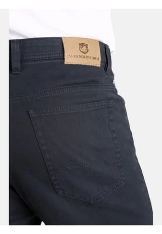 JAN VANDERSTORM Tiefbundhose BALDER Dunkelblau – Bild 5