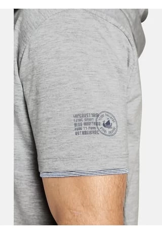 JAN VANDERSTORM T-Shirt OFFE Grau – Bild 5